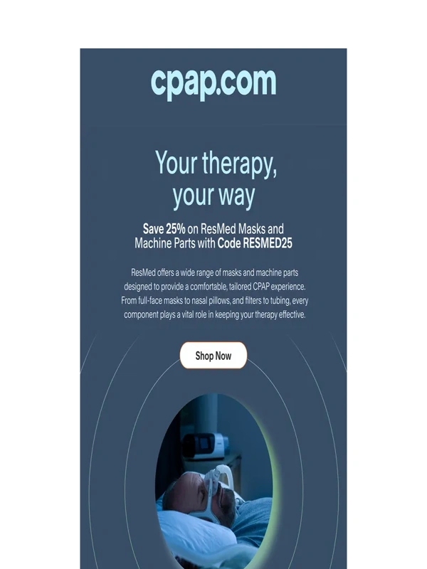 CPAP.com - Friday is HERE,and so are ResMed Deals