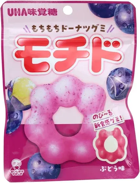 UHA Mochido Grape Flavor Gummy Candy