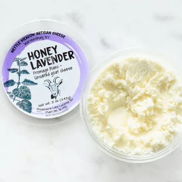 Nettle Meadow Honey Lavender Fromage Blanc Cheese