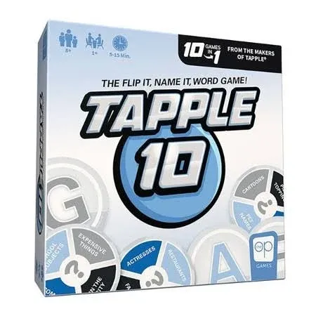 USAopoly Tapple 10 Card Game