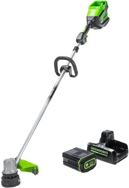 Greenworks 82V 16" 1.5kW Brushless Cordless String Trimmer and 2.5Ah Battery