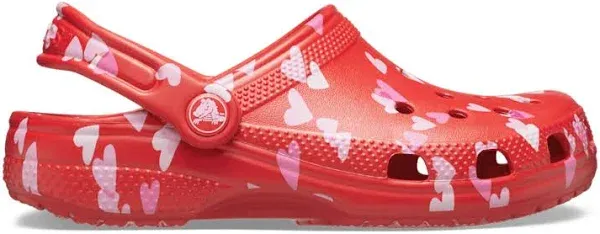 Crocs Kids Classic Valentines Day Clog - Size: J5 - Unisex