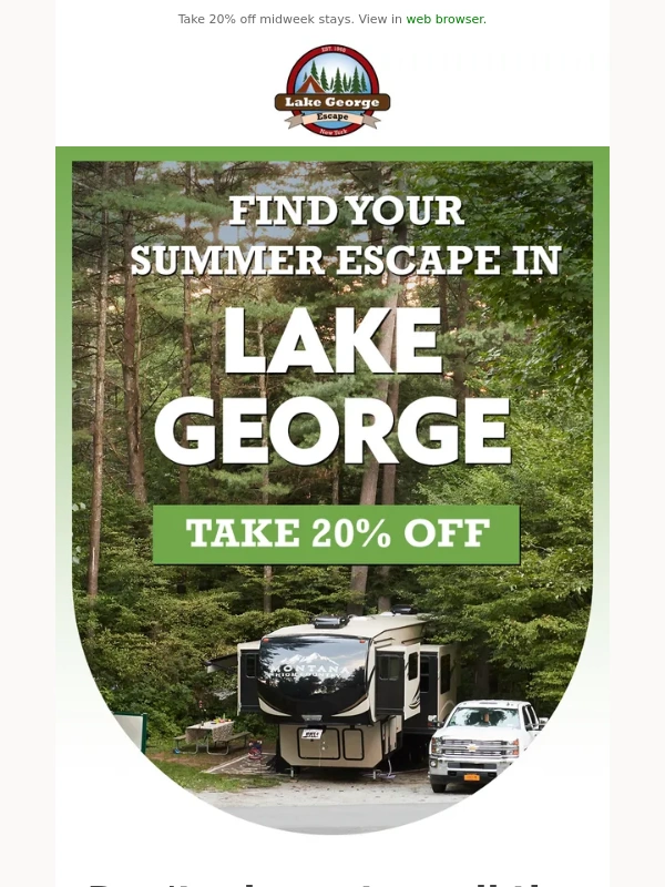Thousand Trails - Don't Miss These Summer Events In Lake George!