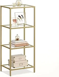 VASAGLE 4-Tier Bookshelf