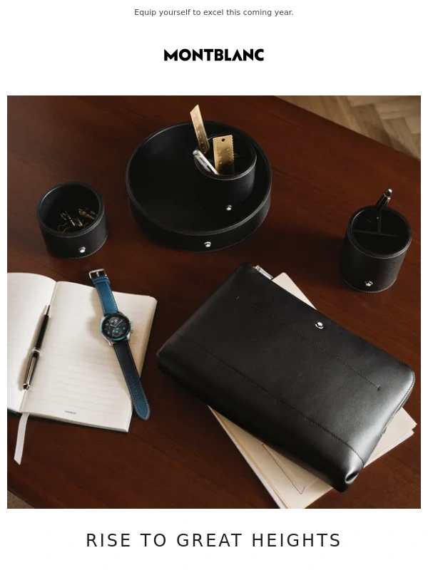 Mont Blanc - Scale new heights with Montblanc
