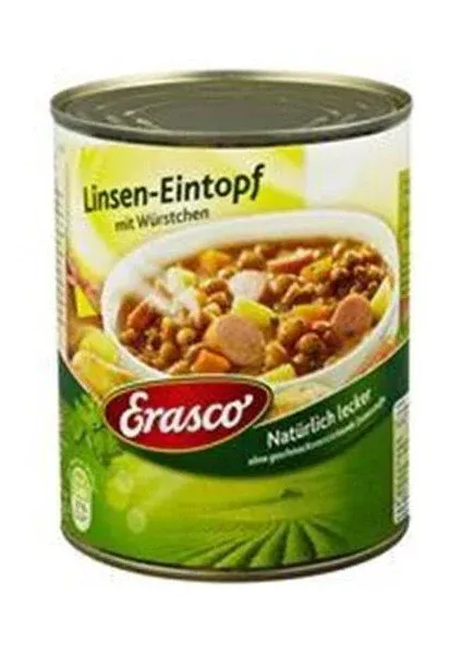 Erasco lentil stew