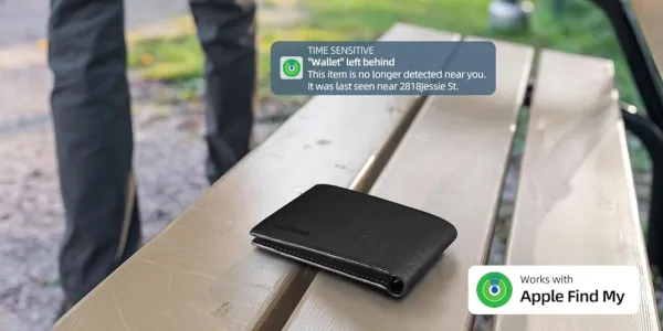 This bifold Apple Find My wallet wont empty your current one at $26.50 (Save $9)