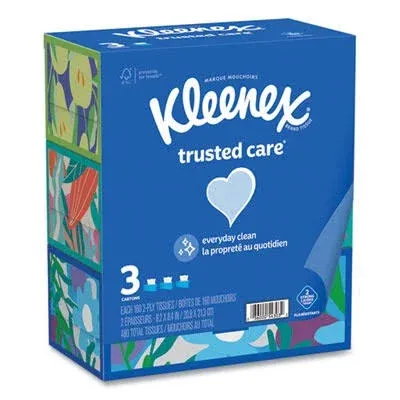 KIMBERLY CLARK Trusted Care Facial Tissue KCM54303