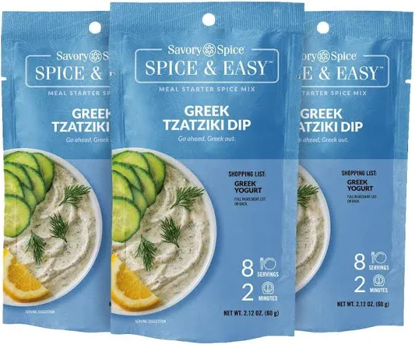Savory Spice Greek Tzatziki Dip
