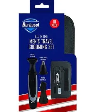 Barbasol Men's All-in-One Travel Grooming Set