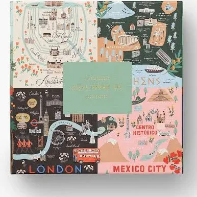 Rifle Paper Co. City Maps Jigsaw Puzzle