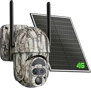 Oculview 4G LTE Cellular Trail Camera, 12X Hybrid Zoom