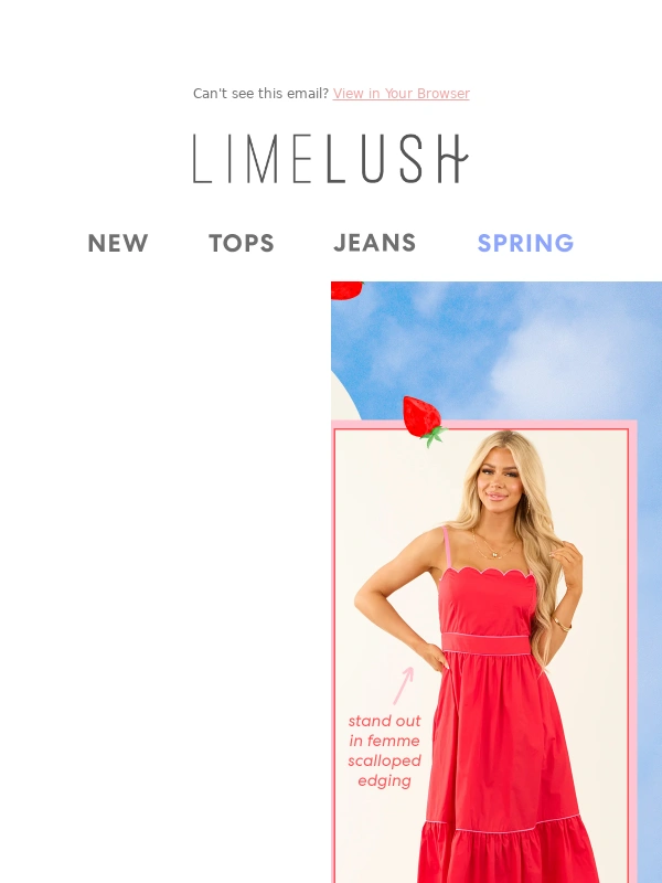 Lime Lush - Sweet + Femme Prints for Sunny Days ???☁️☀️
