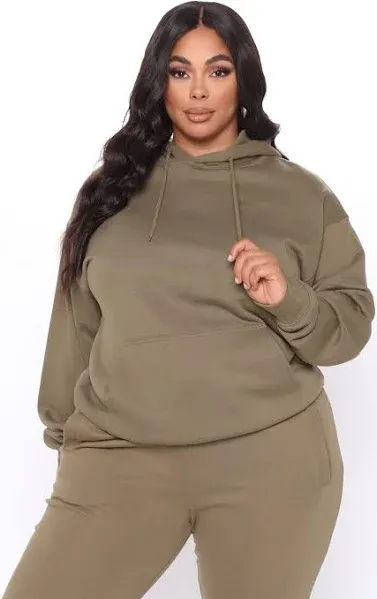 Fashion Nova Women's Stole Your Boyfriend's Oversized Hoodie