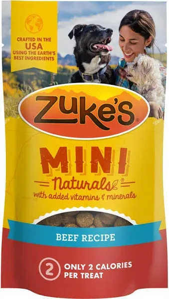 Zuke's Mini Naturals Beef Dog Treats