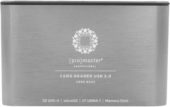 ProMaster Professional USB 3.0 Multi Card Reader