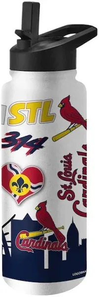 Logo Brands St. Louis Cardinals Native Quencher Bottle