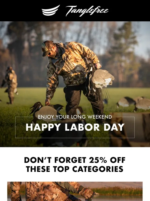 Tanglefree - Happy Labor Day!