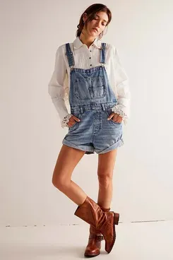 Free People We The Free Ziggy Shortalls