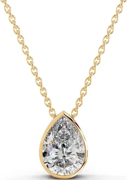 Gianna Diamond Pendant -18K White Gold Carat