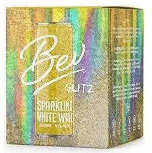 Bev 'Glitz' California Sparkling White Wine 4x250ml 4 x 250ml