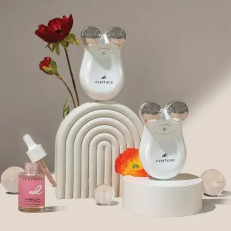 Evertone Microcurrent Facial Toning Device Everlift + Everglow