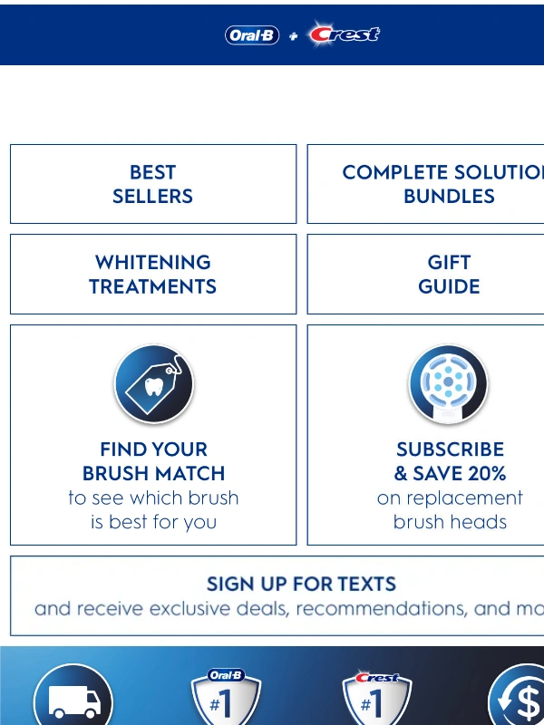 Oral B - Memorial Day Deals are Here!