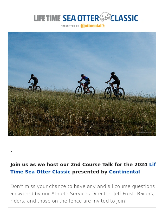 LifeTime Fitness - Join our Next 2nd Course Talk and a Special Race Prep Event!