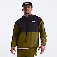 The North Face Mens Tekware Grid Hybrid Full-Zip Jacket