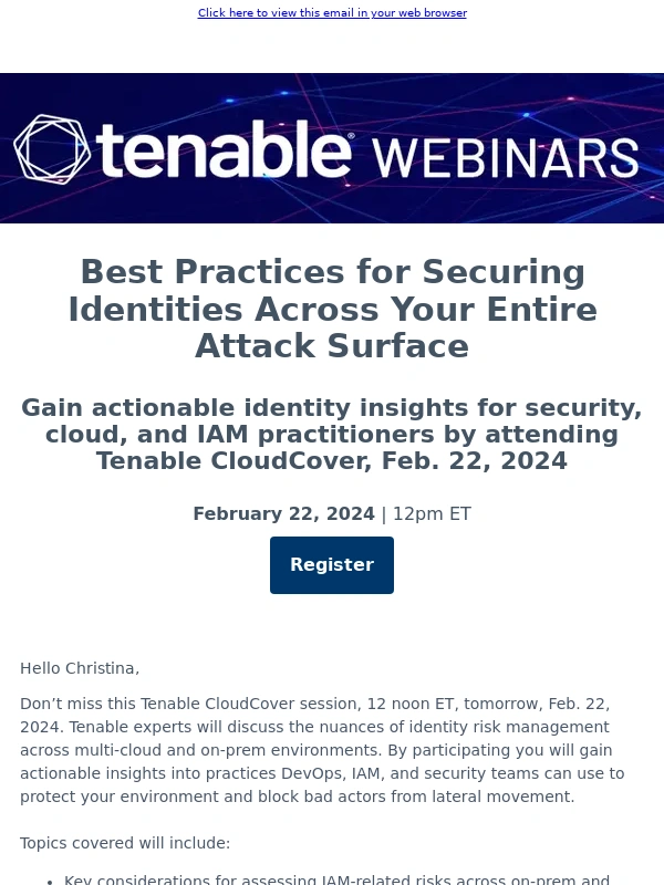 Tenable -  How Can You Better Secure Identities Across the Attack Surface?
