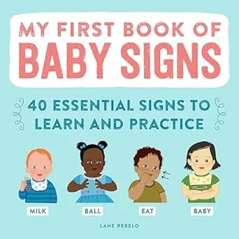 My First Book of Baby Signs: 40 Essential Signs to Learn and Practice (Paperback)