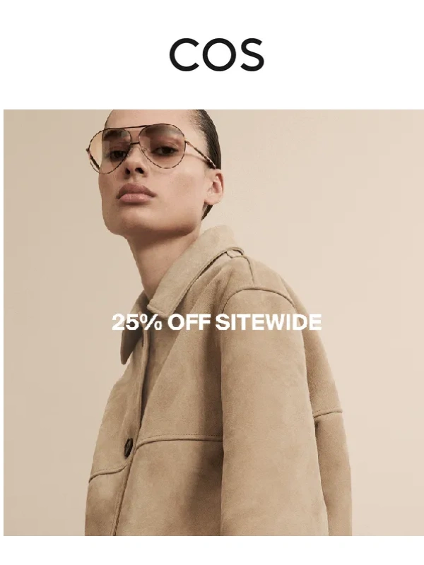 COS - Last chance: 25% off sitewide