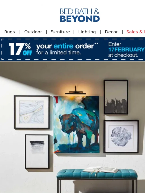 Bed Bath And Beyond - Take 17% off your ENTIRE order ???