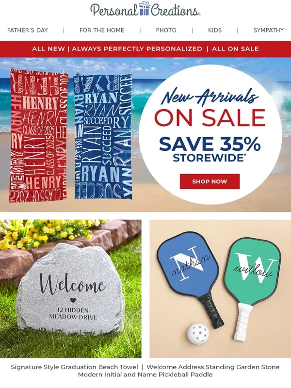 Personal Creations - New ✨ New ✨ New! Save 35% on Gifts That’ll Wow ’Em Every Time