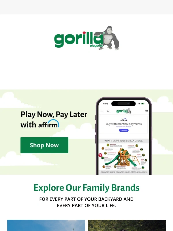 Gorilla Playsets - ? Big Easter Fun,Bigger Backyard Savings!