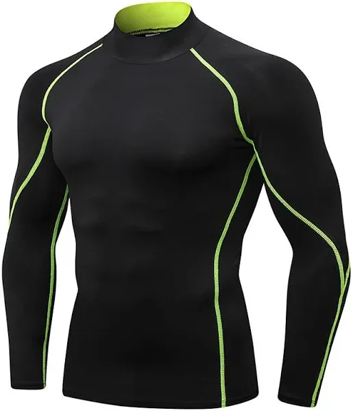 Men's Breathable Quick Dry Compression Running Shirt