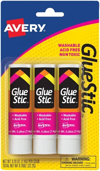 Avery Permanent Glue Stic
