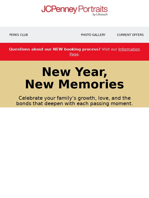 JCPenney Portraits - Create New Year Memories with $50 Off Digital Album at Your Local Studio!