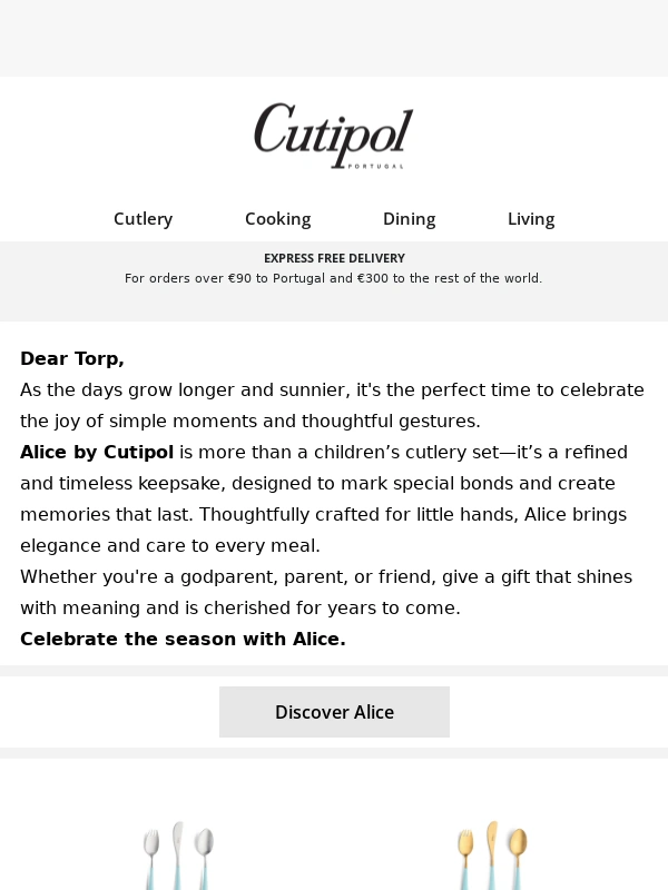 Cutipol - Make sunny moments unforgettable with Alice ☀️