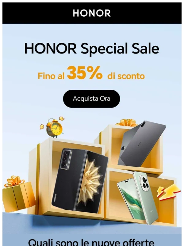hihonor.com - Offerta limitata per HONOR Magic6 Pro
