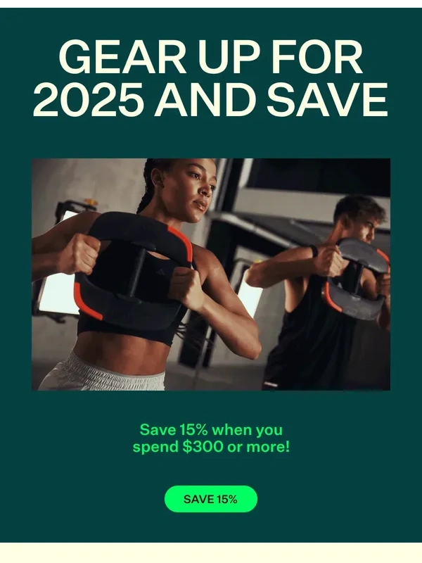 Les Mills - Gear up for 2025 – and save $$