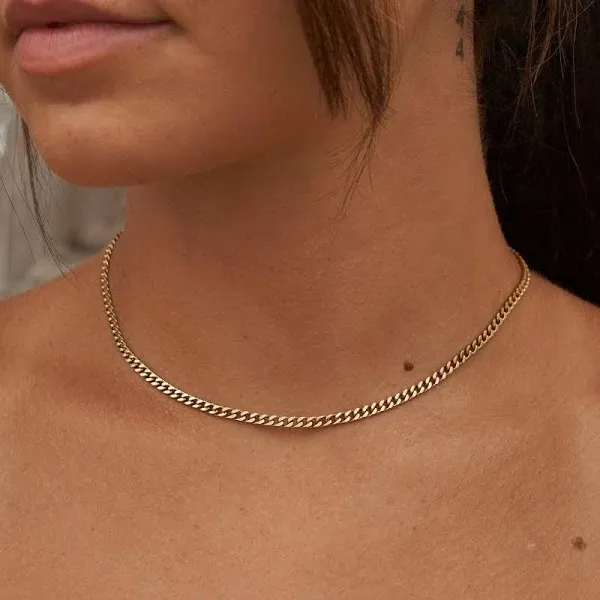 The GLD Shop 3MM Micro Cuban Size