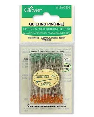 Clover Fine Quilting Pins