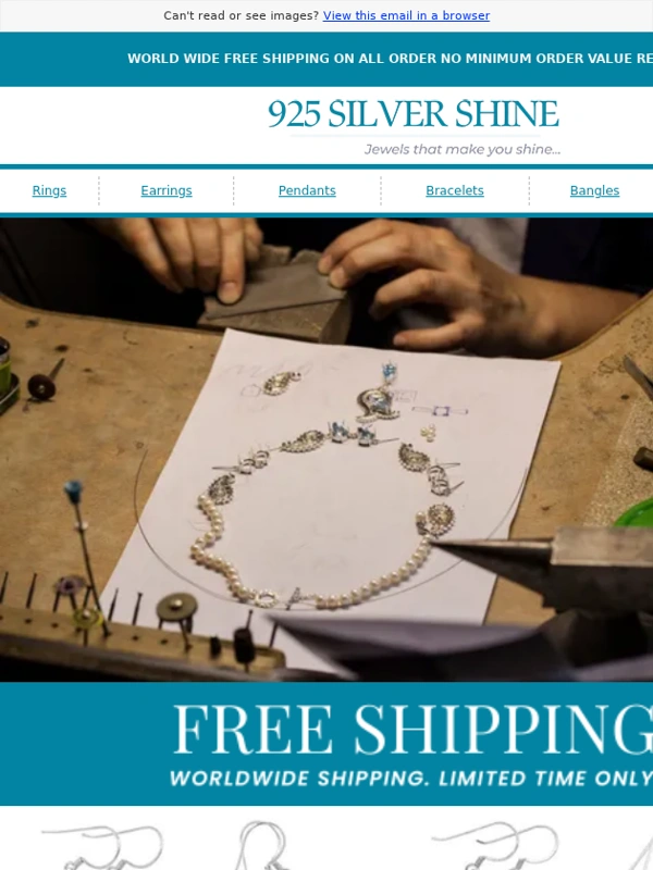 Home - Wholesale Manufacturer in India : Sterling Silver Jewelry Supplier