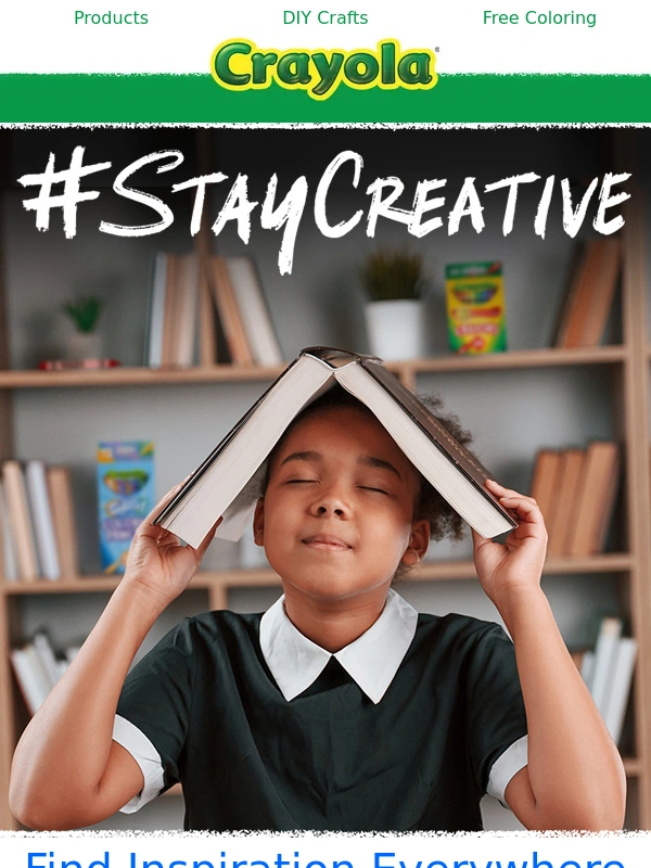 Crayola - ✂️ Explore Easy Creativity with Everyday Items!