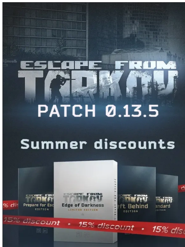 Escape from Tarkov - Summer sale on Escape from Tarkov