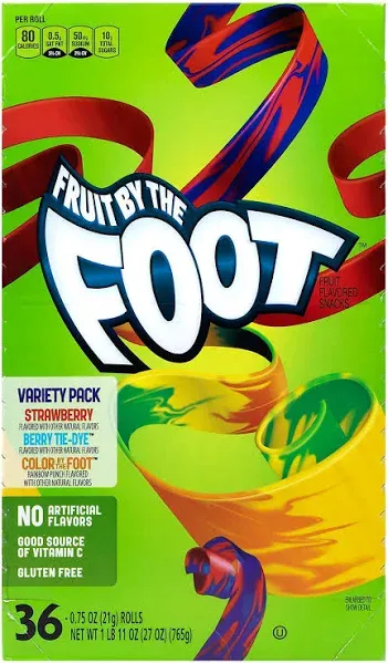 Betty Crocker Fruit By The Foot Variety Pack