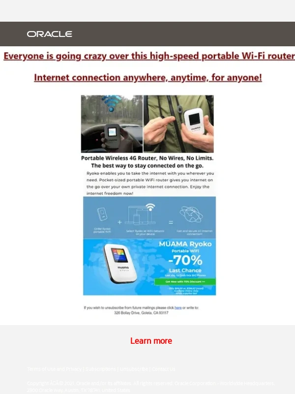 MyHeritage - New wifidevice to get internet coverage anywhere