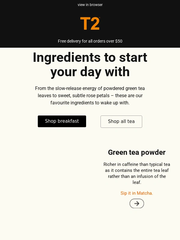 T2 - Start your day right ☕