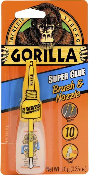 Gorilla Brush & Nozzle Super Glue